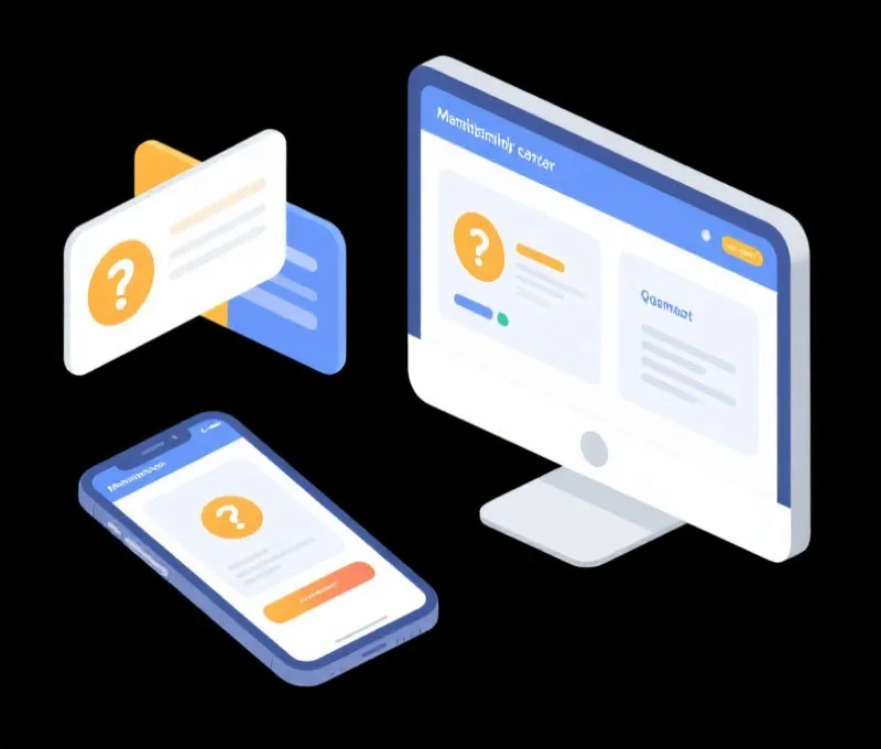 常见问题与使用指南示意图